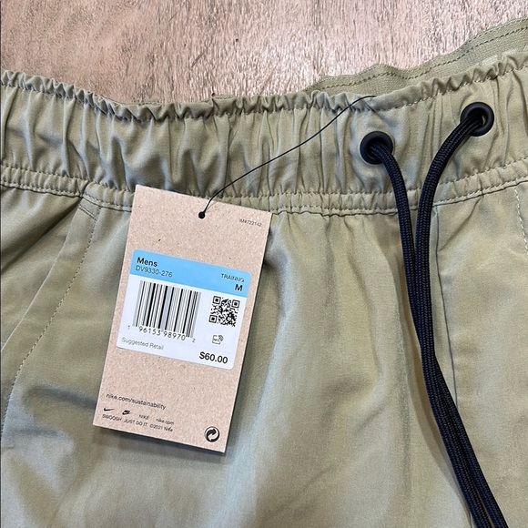 Nike Men's Athletic Shorts - Light Green 9” length - Picture 2 of 7